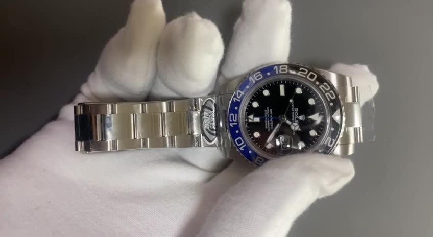 Replica Rolex GMT-Master II 40mm Black Dial 116710BLNR “Batman”-fasswatch