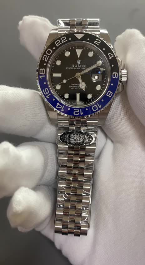 Superclone Rolex GMT-Master II 40mm Black Dial 126710BLNR-fasswatch