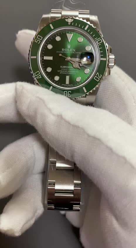 Superclone Rolex Submariner 40mm Green Dial 116610LV “Hulk” 50th Anniversary Edition-fasswatch