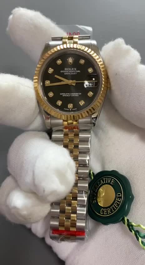 Replica Rolex Datejust 36mm Black Jubilee Dial 116233-fasswatch