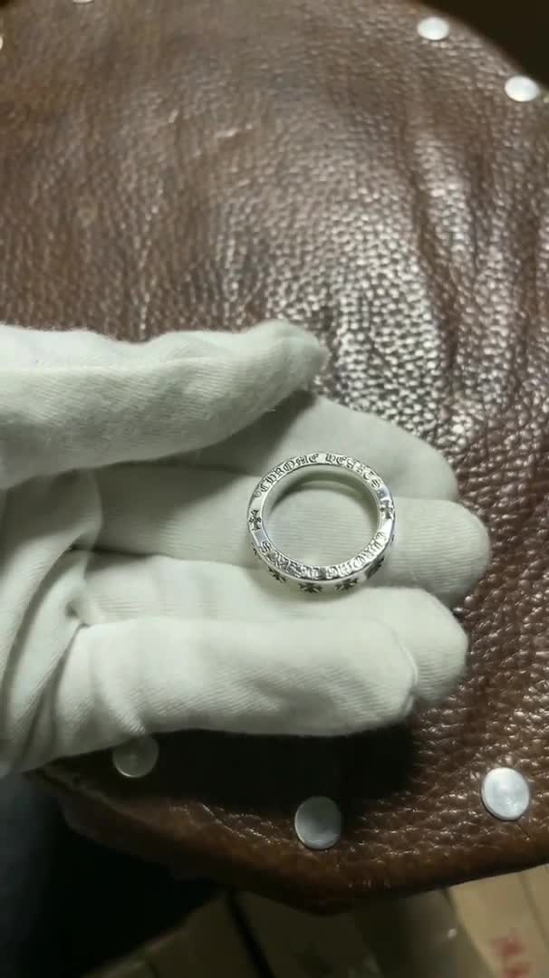 Chrome Hearts Cross Ring - Gothic 925 Sterling Silver Jewelry | David Studio