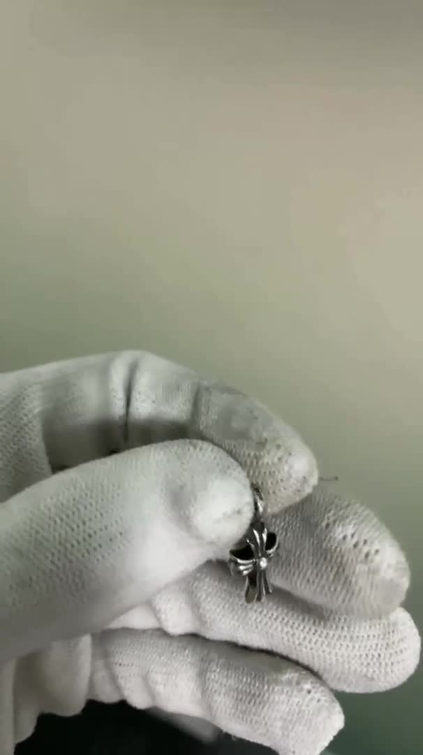 Chrome Hearts Cross Ring - Gothic 925 Sterling Silver Jewelry | David Studio