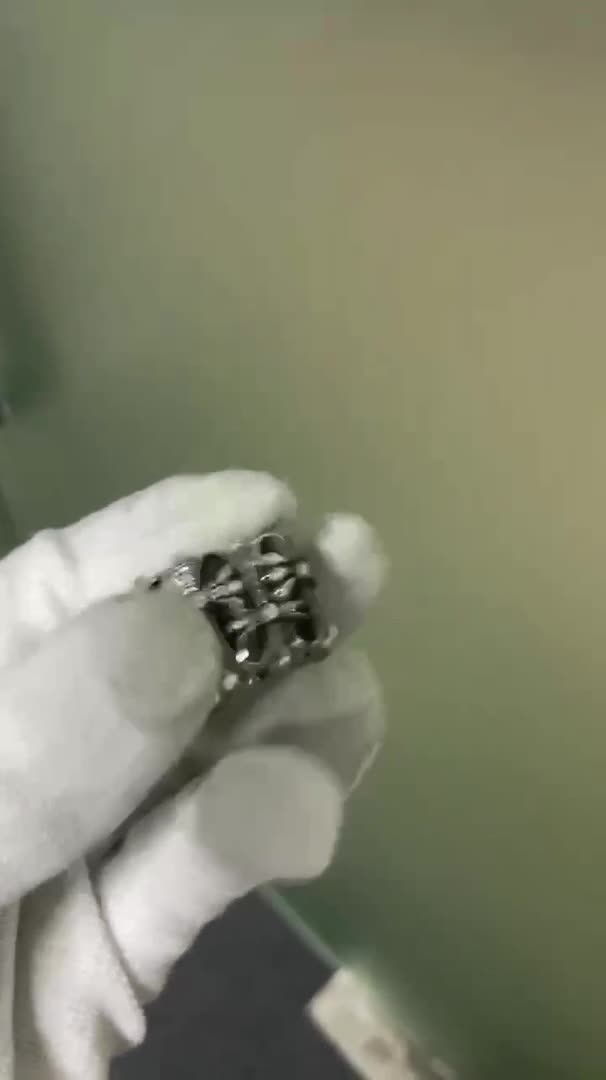 Chrome Hearts Cross Ring - Gothic 925 Sterling Silver Jewelry | David Studio