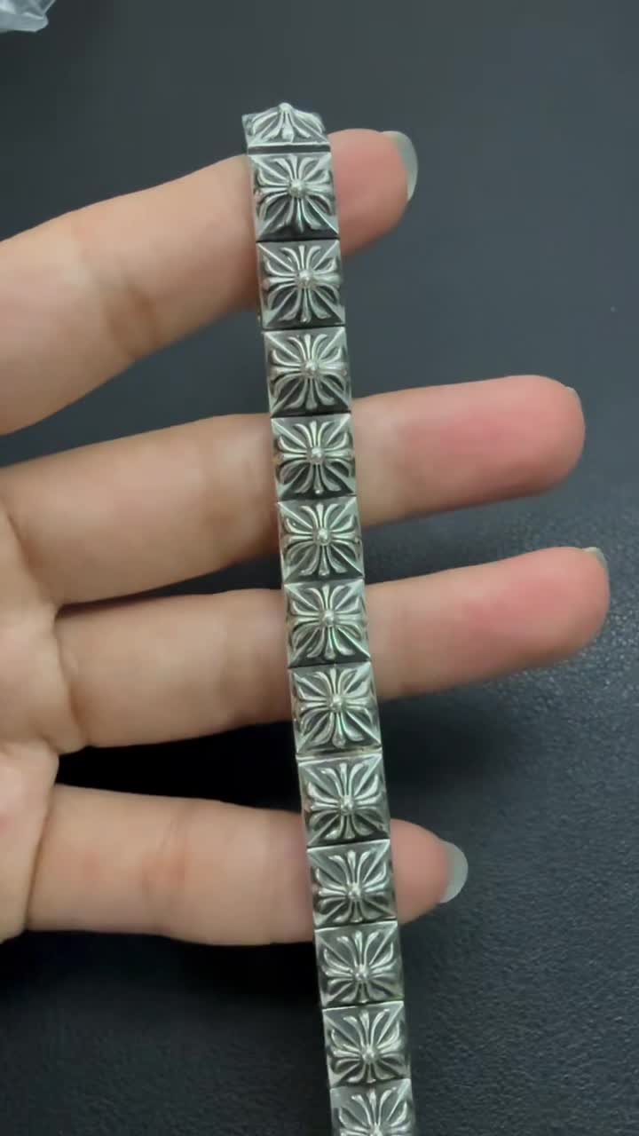 Chrome Hearts Cross Ring - Gothic 925 Sterling Silver Jewelry | David Studio