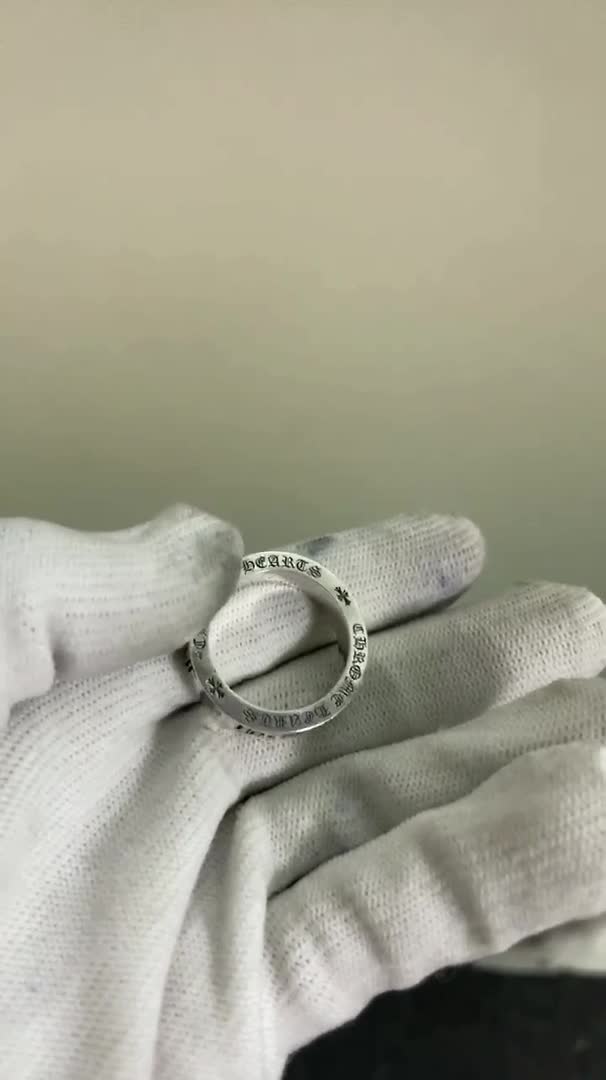 Chrome Hearts Cross Ring - Gothic 925 Sterling Silver Jewelry | David Studio