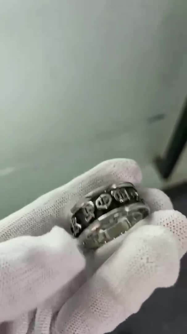 Chrome Hearts Cross Ring - Gothic 925 Sterling Silver Jewelry | David Studio