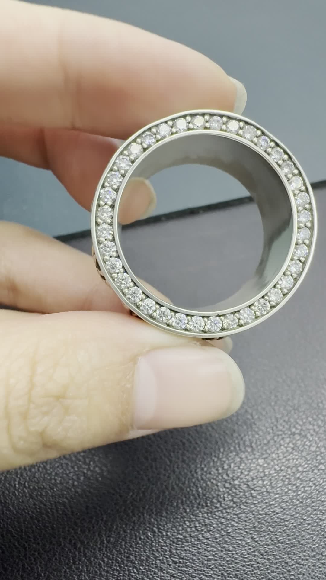 Chrome Hearts Cross Ring - Gothic 925 Sterling Silver Jewelry | David Studio