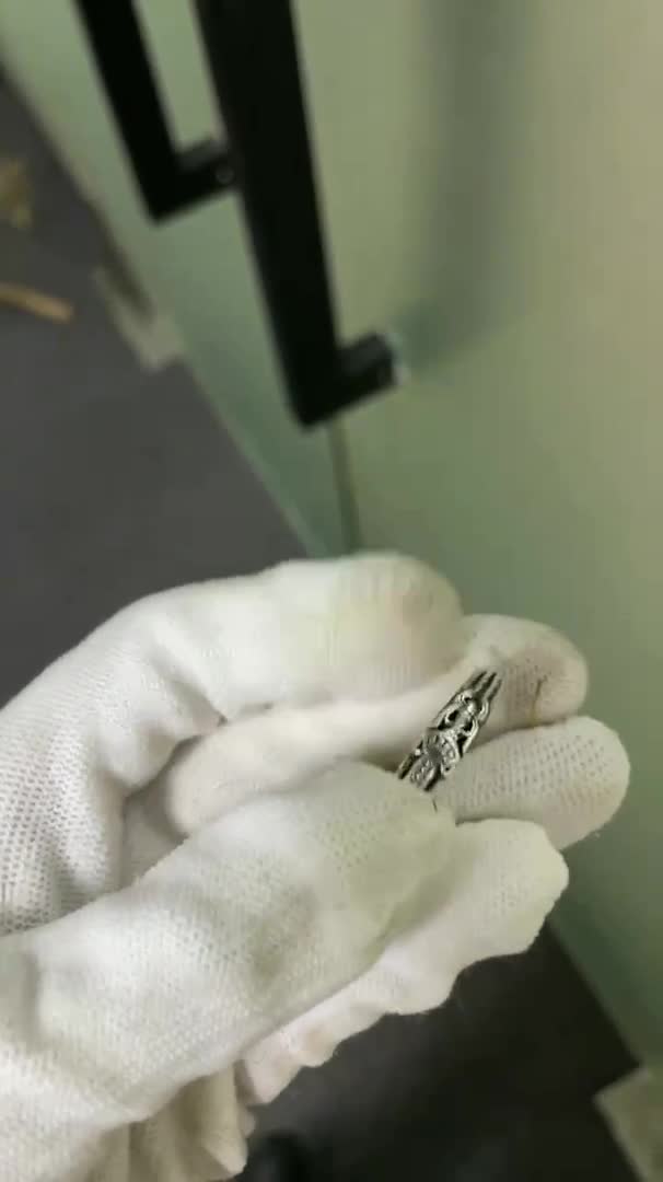 Chrome Hearts Cross Ring - Gothic 925 Sterling Silver Jewelry | David Studio