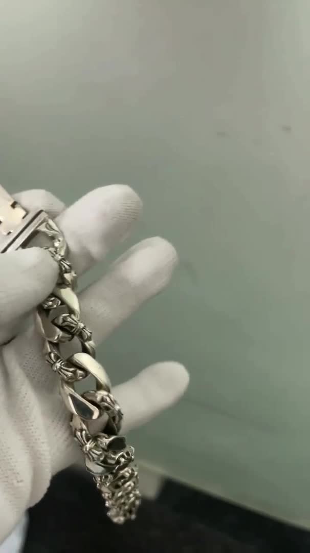 Chrome Hearts Cross Ring - Gothic 925 Sterling Silver Jewelry | David Studio