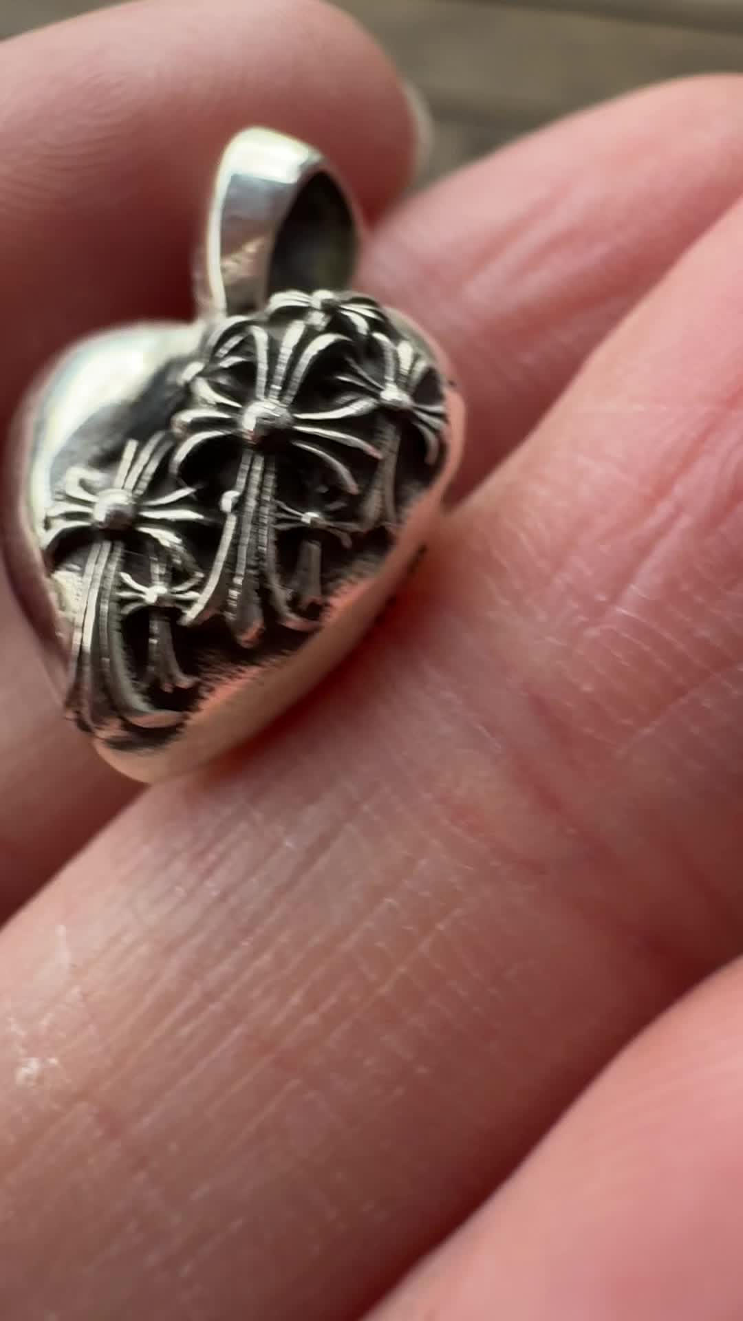 Chrome Hearts Cross Ring - Gothic 925 Sterling Silver Jewelry | David Studio