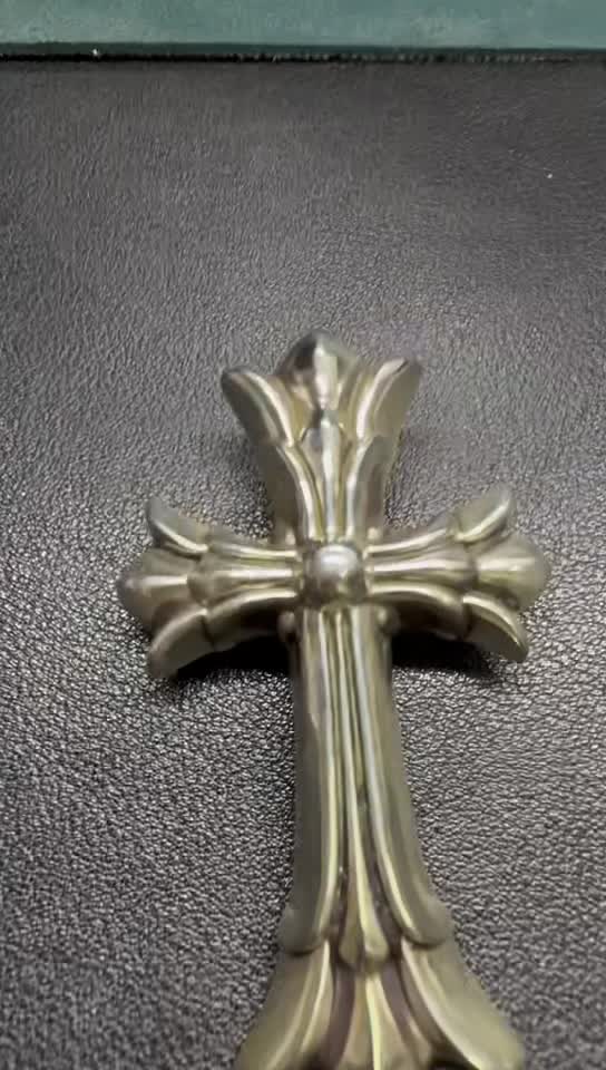 Chrome Hearts Cross Ring - Gothic 925 Sterling Silver Jewelry | David Studio