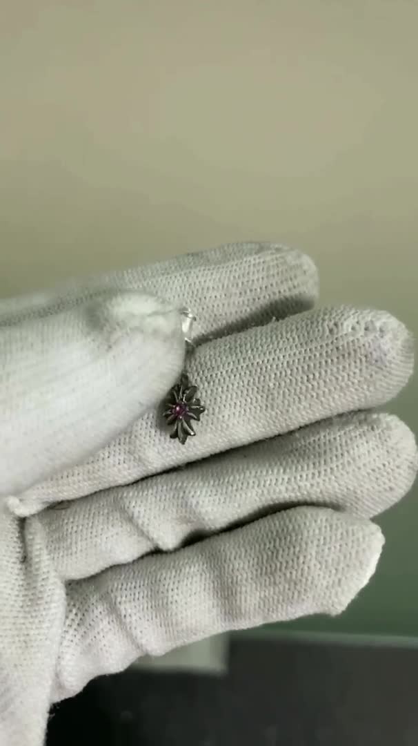 Chrome Hearts Cross Ring - Gothic 925 Sterling Silver Jewelry | David Studio