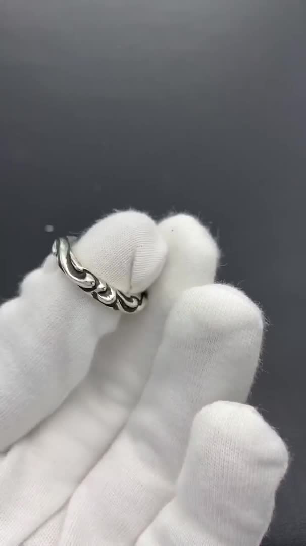 Chrome Hearts Cross Ring - Gothic 925 Sterling Silver Jewelry | David Studio