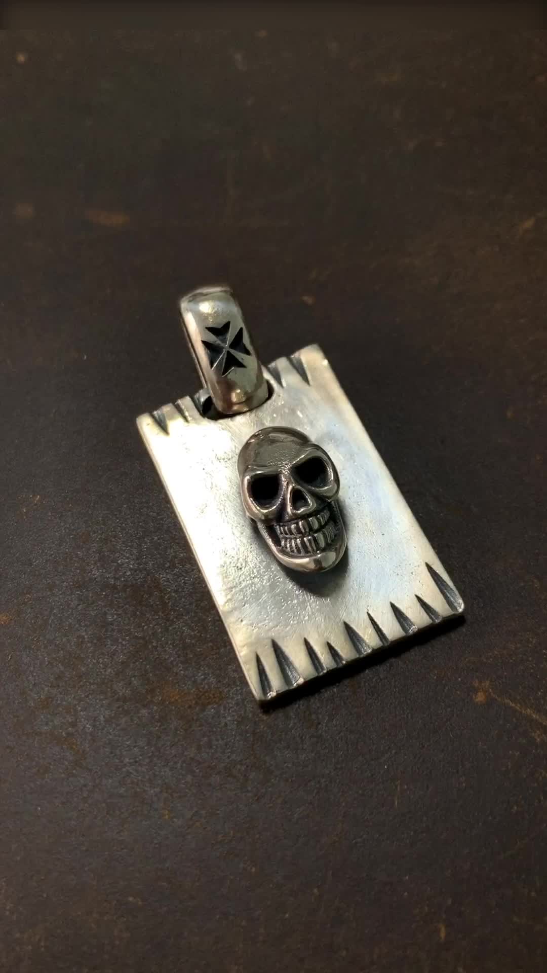 Chrome Hearts Cross Ring - Gothic 925 Sterling Silver Jewelry | David Studio