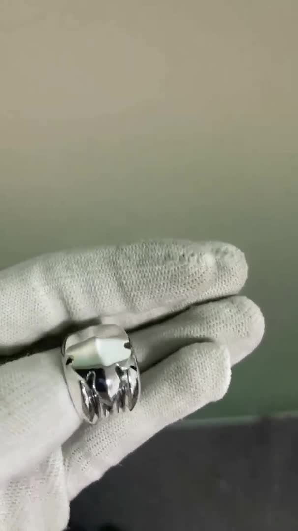 Chrome Hearts Cross Ring - Gothic 925 Sterling Silver Jewelry | David Studio