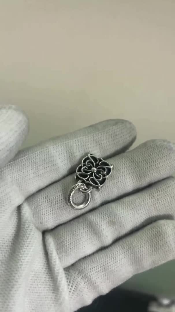 Chrome Hearts Cross Ring - Gothic 925 Sterling Silver Jewelry | David Studio