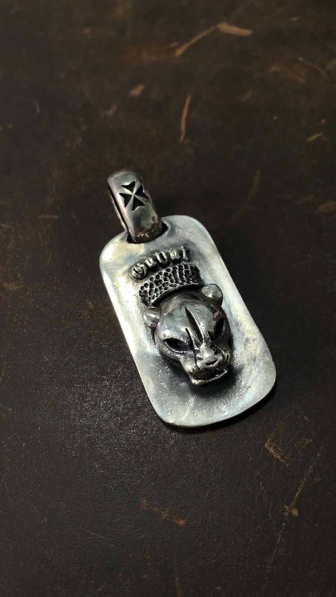 Chrome Hearts Cross Ring - Gothic 925 Sterling Silver Jewelry | David Studio