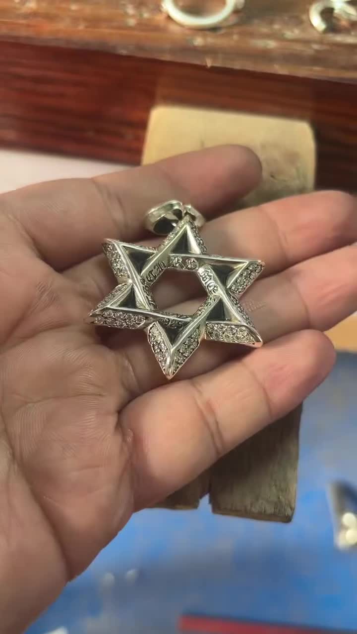 Chrome Hearts Cross Ring - Gothic 925 Sterling Silver Jewelry | David Studio