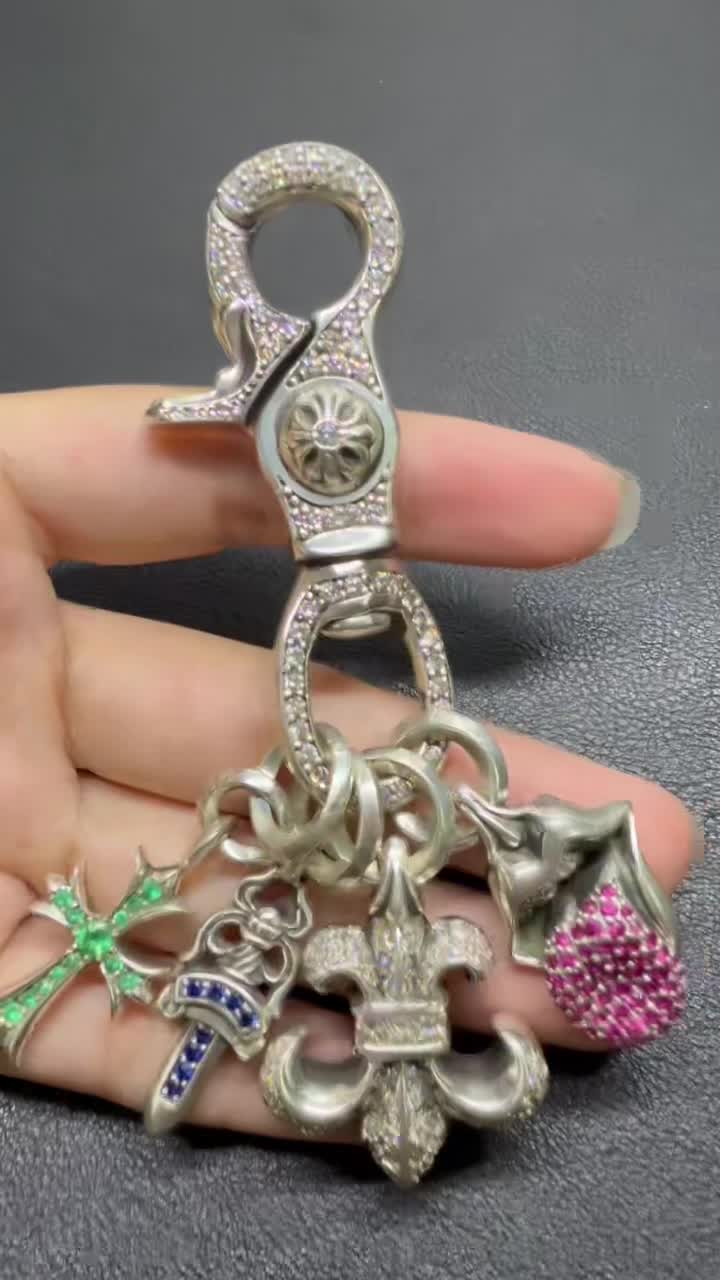 Chrome Hearts Cross Ring - Gothic 925 Sterling Silver Jewelry | David Studio