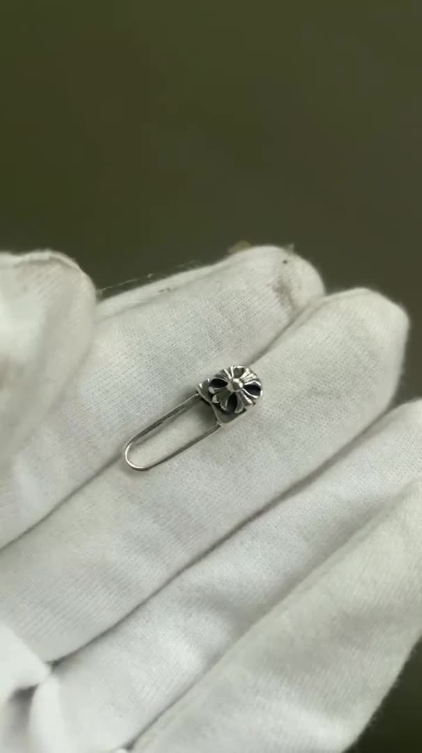 Chrome Hearts Cross Ring - Gothic 925 Sterling Silver Jewelry | David Studio