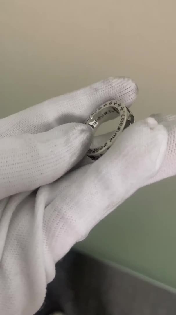 Chrome Hearts Cross Ring - Gothic 925 Sterling Silver Jewelry | David Studio