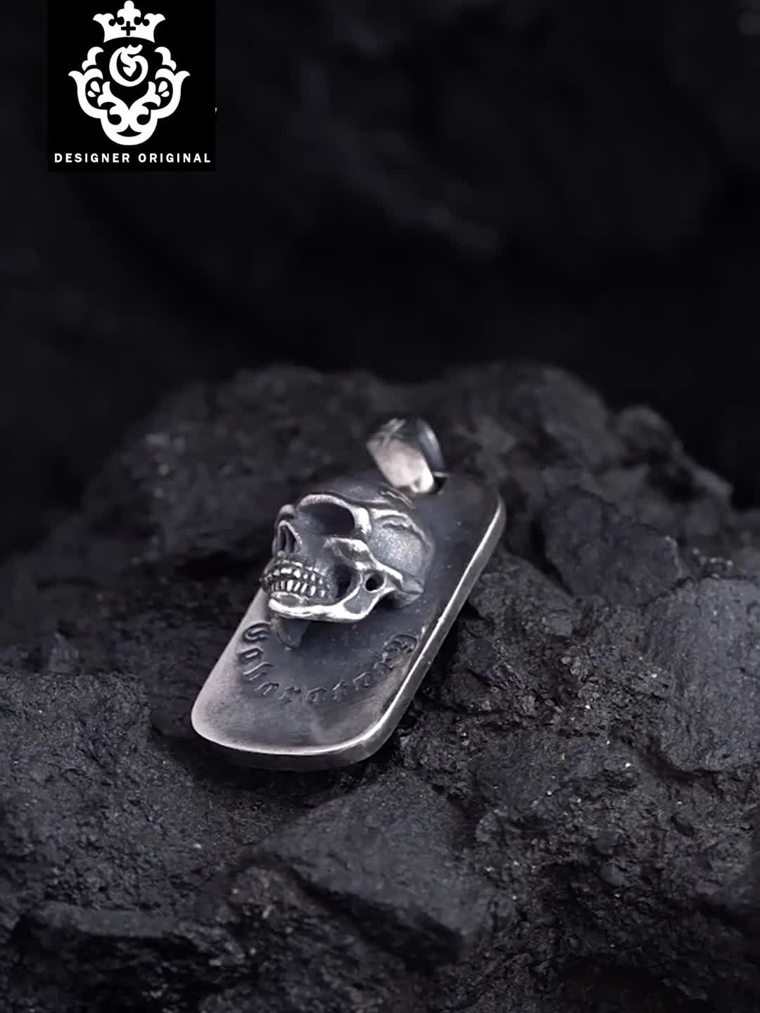 Chrome Hearts Cross Ring - Gothic 925 Sterling Silver Jewelry | David Studio