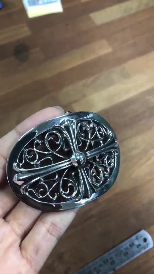 Chrome Hearts Cross Ring - Gothic 925 Sterling Silver Jewelry | David Studio