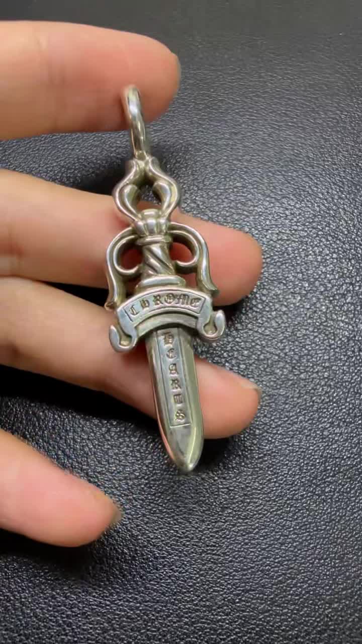 Chrome Hearts Cross Ring - Gothic 925 Sterling Silver Jewelry | David Studio