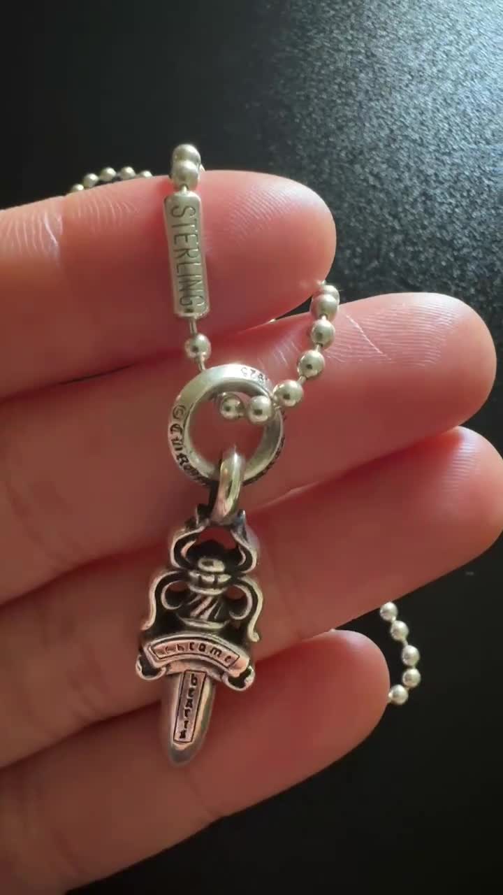 Chrome Hearts Cross Ring - Gothic 925 Sterling Silver Jewelry | David Studio