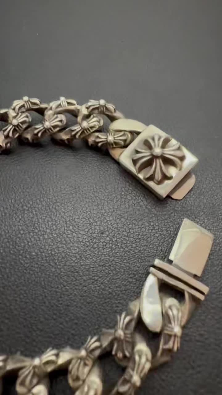 Chrome Hearts Cross Ring - Gothic 925 Sterling Silver Jewelry | David Studio