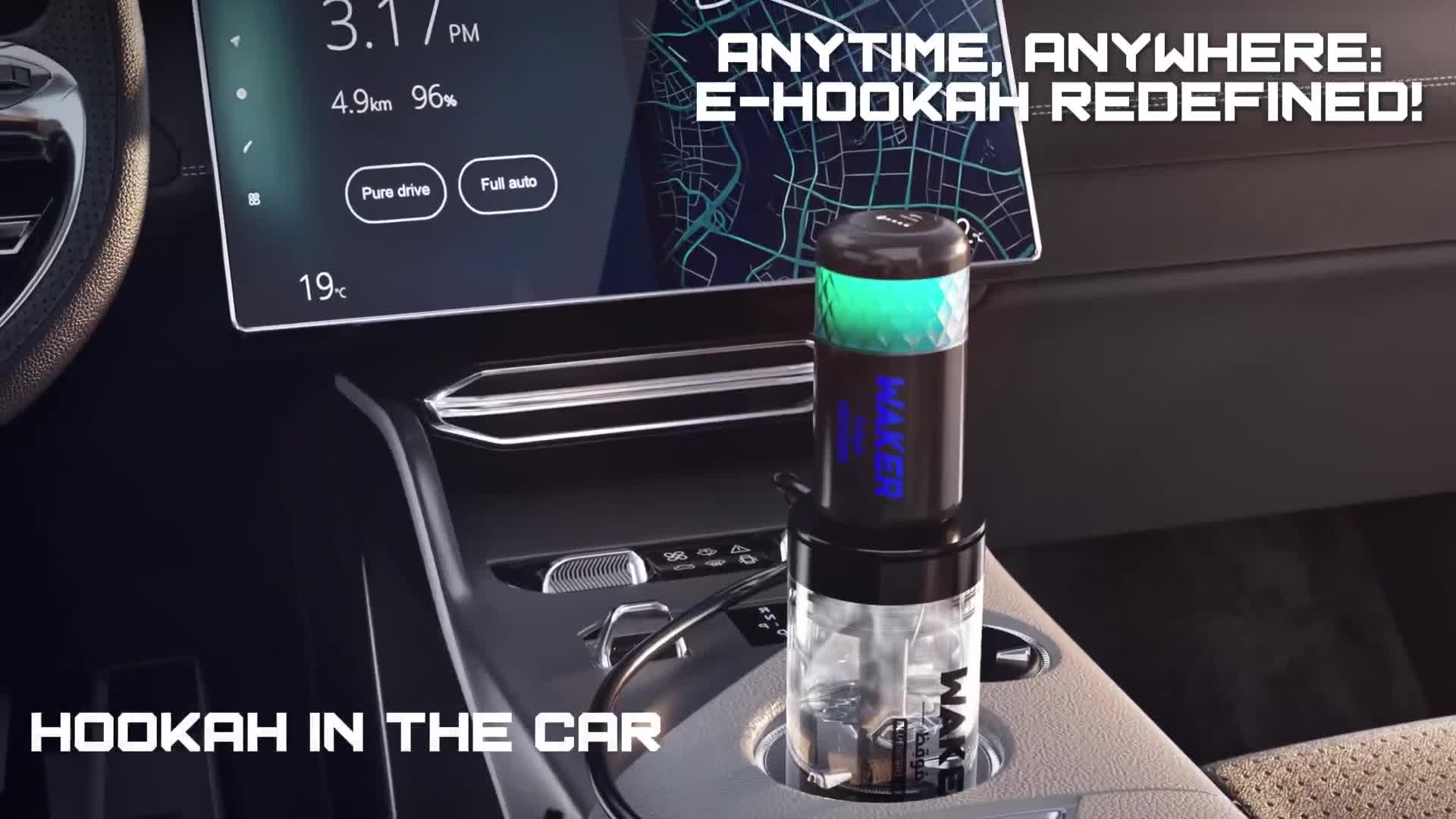  Waker Shisha 5000 Disposable E-hookah 40W 0.2%vpae005 vapeing vape