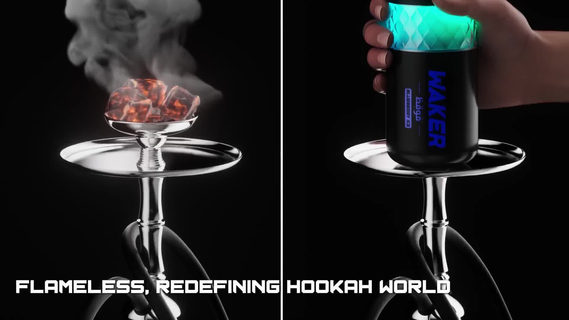  Waker Shisha 5000 Disposable E-hookah 40W 0.2%vpae005 vapeing vape